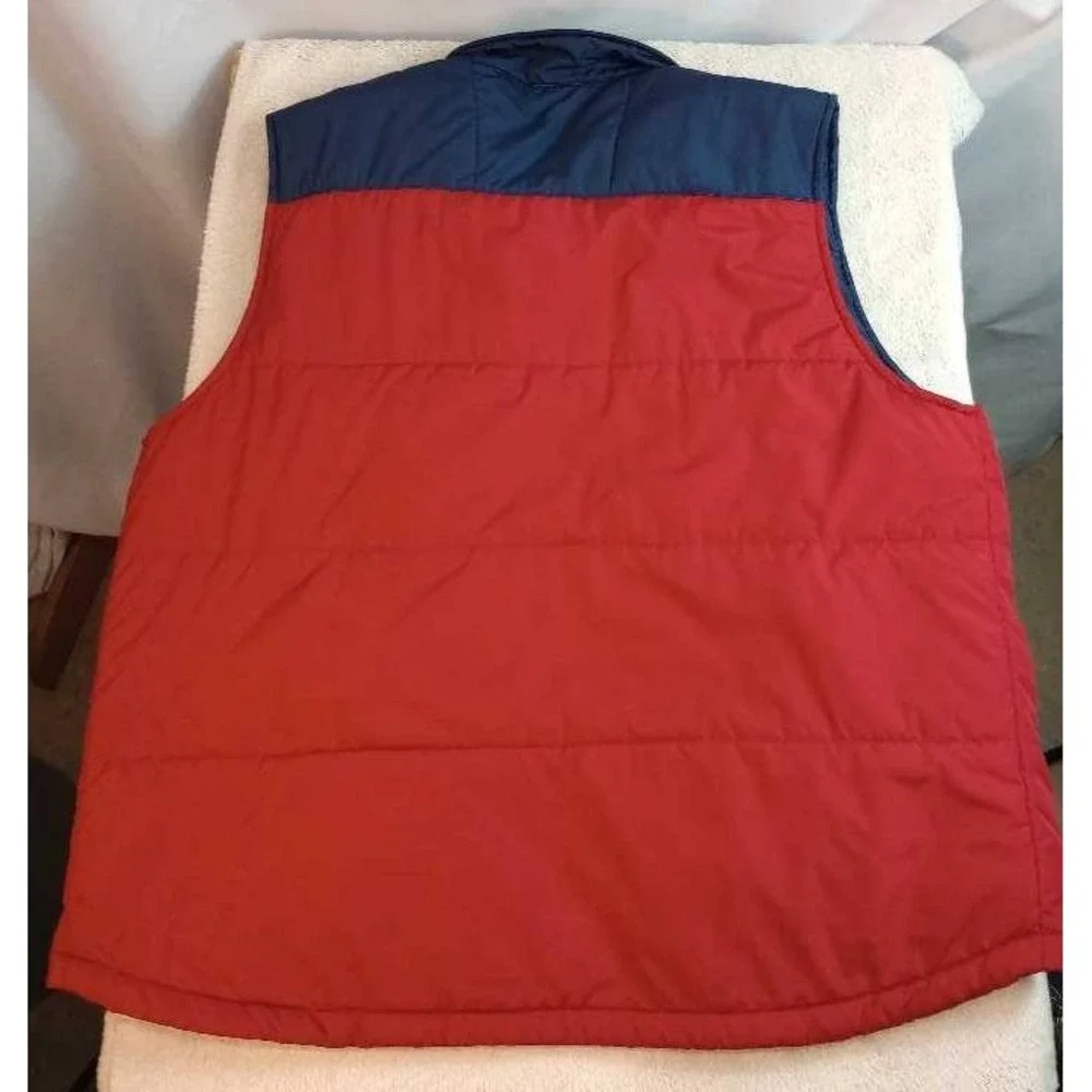 IZOD Red Blue Puffer Vest Lightweight Jacket Gorpcore XXG XXL‎